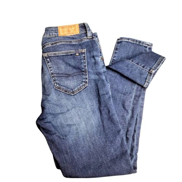 Mid Rise Skinny Alexa Jeans in Mid Blue Buffalo David Britton - Picture 10 of 15